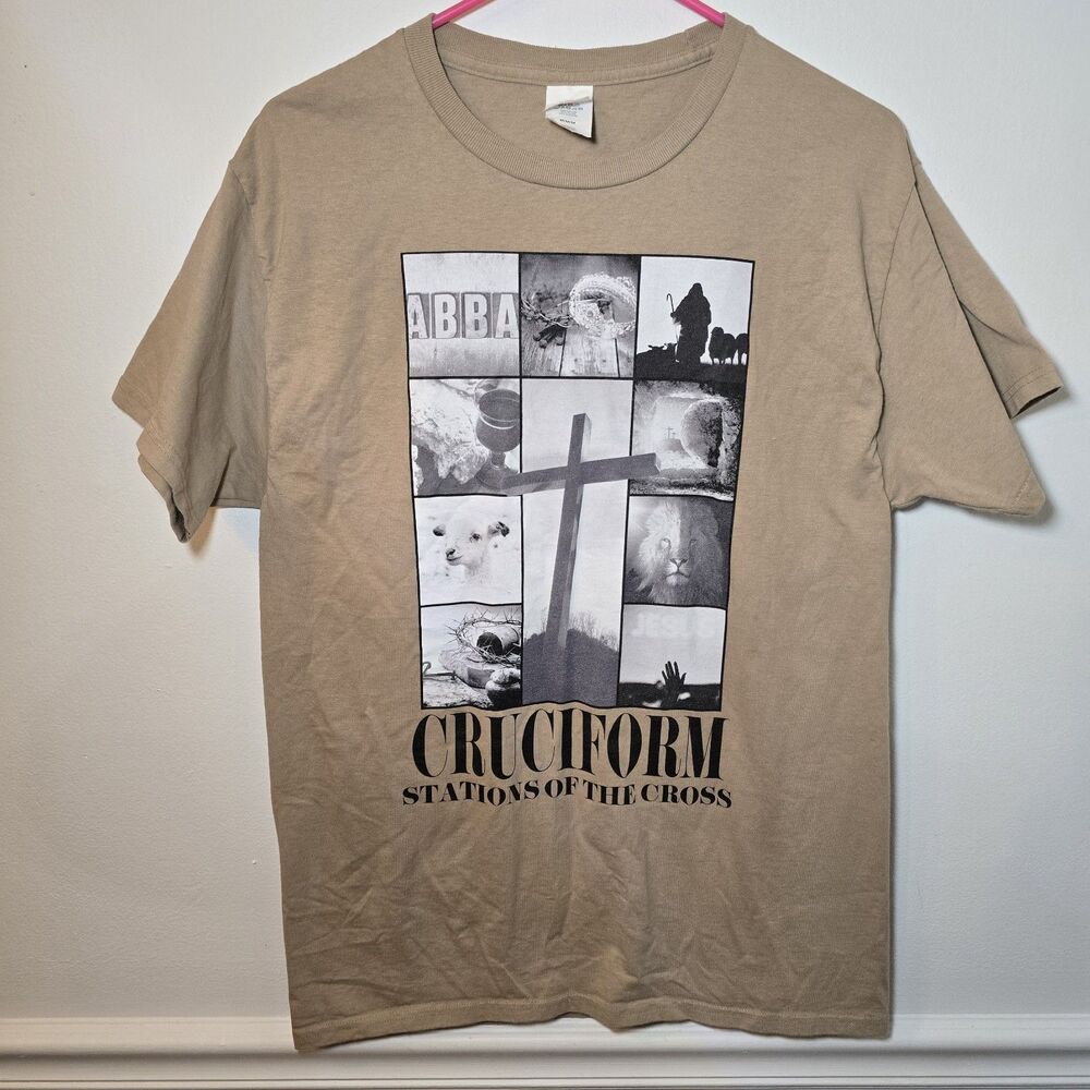 Vintage Jesus For You & Loves You Tshirt Hanes Beefy Tee Religious Band Parody